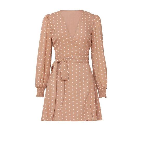 RTR The Jetset Diaries High Hopes Mini Wrap Dress size Small - Picture 3 of 5